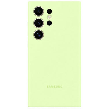Samsung Silicone Case for Galaxy S24 Ultra - Light Green